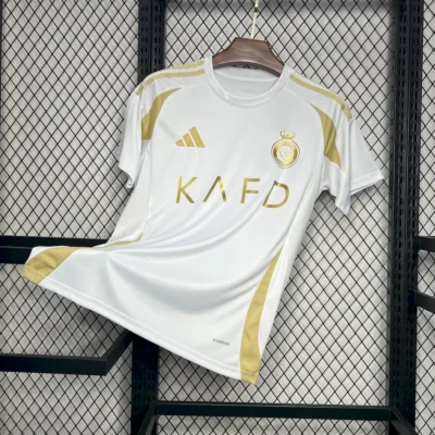 Al Nassr Soccer Jersey Third Away Custom Shirt 2024/25