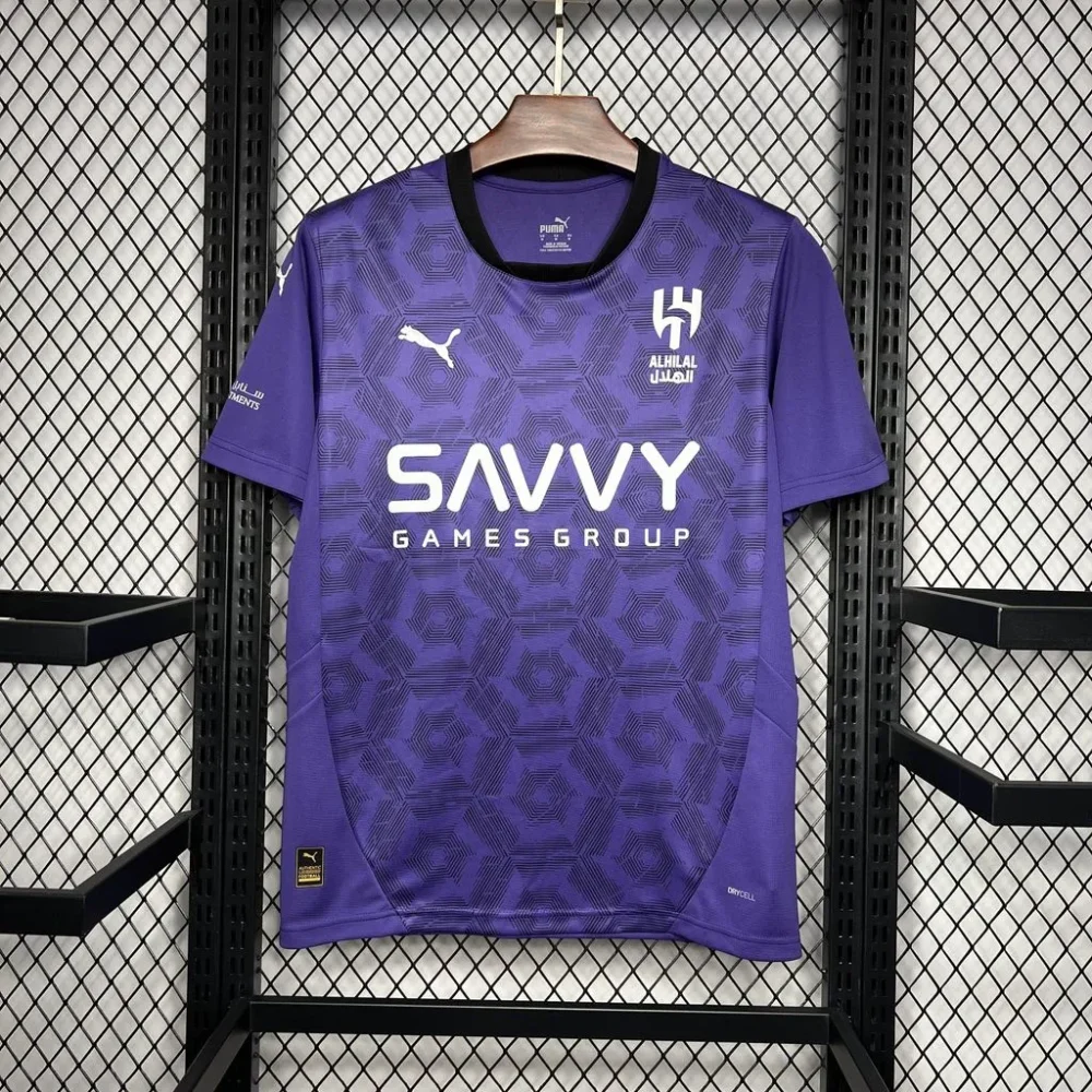 Al Hilal SFC Soccer Jersey Third Away Custom Shirt 2024/25